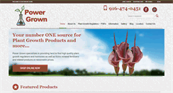 Desktop Screenshot of powergrown.com