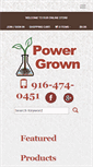 Mobile Screenshot of powergrown.com